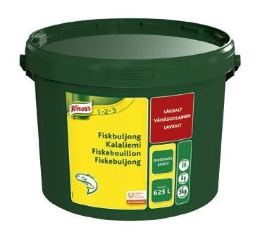 Knorr Fiskbuljong, lågsalt, pulver 1 x 5 kg - Knorr Fiskbuljong, lågsalt, pulver 1 x 5 kg -
