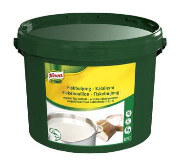 Knorr Fiskbuljong, mycket låg salthalt <0,1% 1 x 5 kg - Knorr Fiskbuljong, mycket låg salthalt <0,1% 1 x 5 kg -