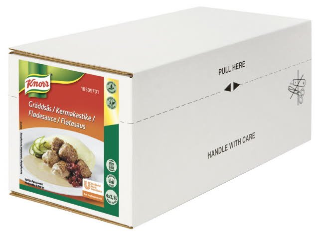Knorr Gräddsås 4 x 2,5 L - Knorr Gräddsås 4 x 2,5 L -