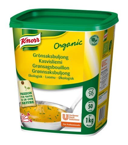 Knorr Grönsaksbuljong Ekologisk, pulver 3 x 1 kg - Knorr Grönsaksbuljong Ekologisk, pulver 3 x 1 kg -