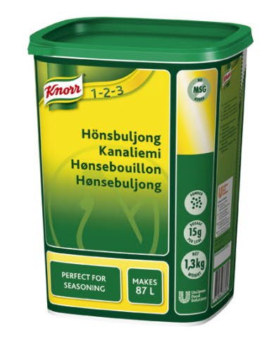 Knorr Hönsbuljong, pulver 3 x 1,3 kg - Knorr Hönsbuljong, pulver 3 x 1,3 kg -