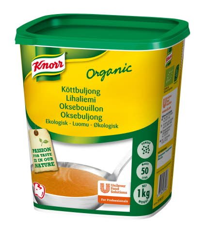 Knorr Köttbuljong Ekologisk, pulver 3 x 1 kg - Knorr Köttbuljong Ekologisk, pulver 3 x 1 kg -