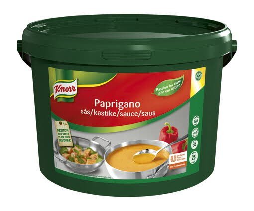 Knorr Papriganosås 1 x 3 kg - Knorr Papriganosås 1 x 3 kg -