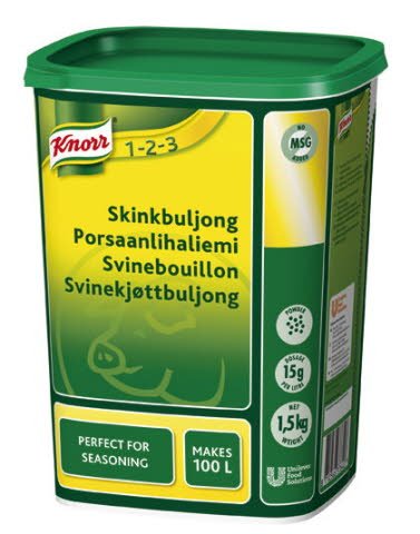 Knorr Skinkbuljong, pulver 3 x 1,5 kg - Knorr Skinkbuljong, pulver 3 x 1,5 kg -