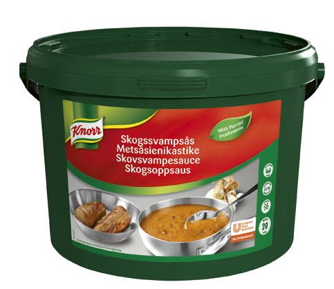 Knorr Skogssvampsås 1 x 3 kg - Knorr Skogssvampsås 1 x 3 kg -