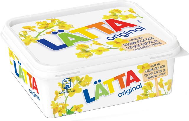 LÄTTA Lättmargarin 12 x 600 g - LÄTTA Lättmargarin 12 x 600 g -