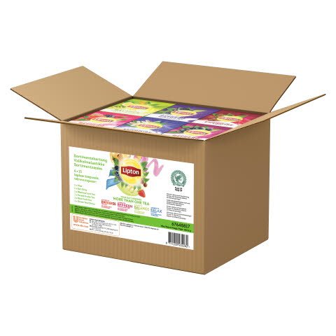 Lipton Classic Te Rainforest Alliance Certifierad Sortimentskartong 6 x 25 påsar -