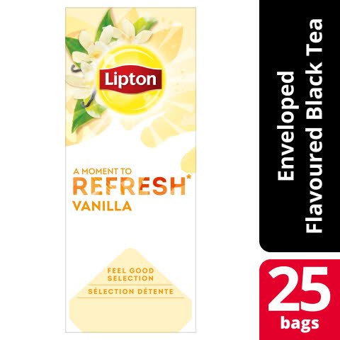 Lipton Classic Vanilj te 6 x 25 påsar - Lipton Classic Vanilj te 6 x 25 påsar -