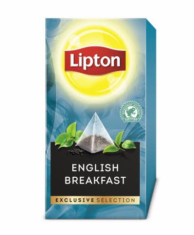 Lipton English Breakfast, pyramid 6 x 25 påsar - Lipton English Breakfast, pyramid 6 x 25 påsar -