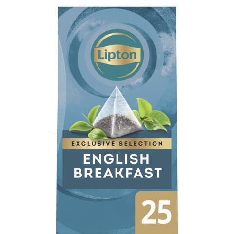 Lipton English Breakfast, pyramid 6 x 25 påsar -