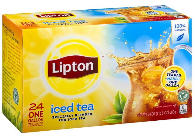 Lipton Färskbryggt Iste Svart 4x24 påsar -