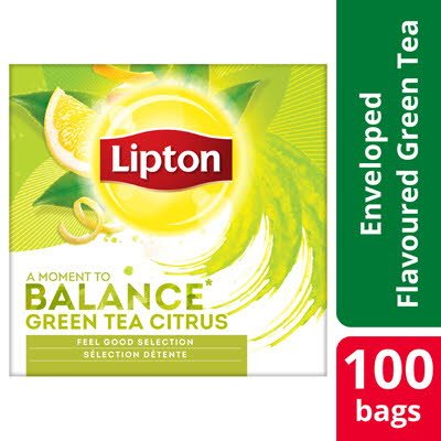 LIPTON Green Tea Citrus 12 x 100 påsar -