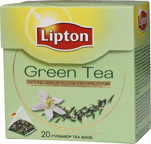Lipton Green Tea, pyramid (utan kuvert) 12 x 20 påsar -