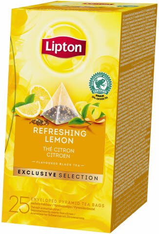 Lipton Lemon Tea, pyramid 6 x 25 påsar -