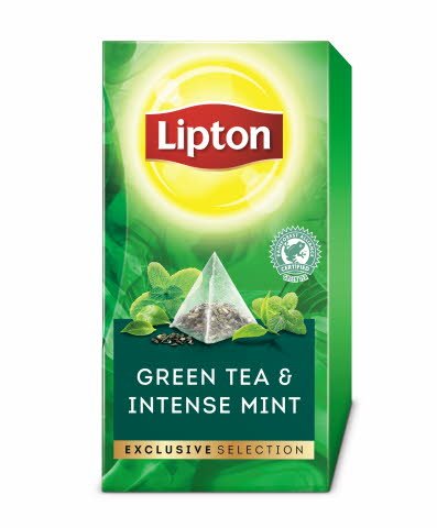 Lipton Mint Infusion Örtte, pyramid 6 x 30 påsar -