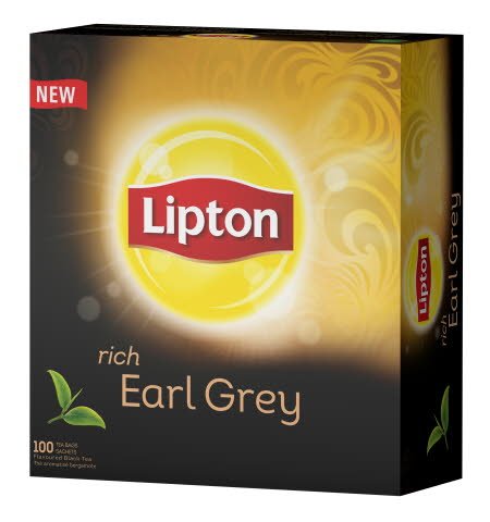 Lipton Rich Earl Grey (utan kuvert) 12 x 100 påsar -