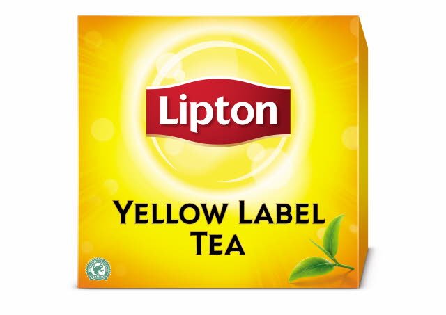 Lipton Yellow Label Tea (utan kuvert) 12 x 100 påsar -