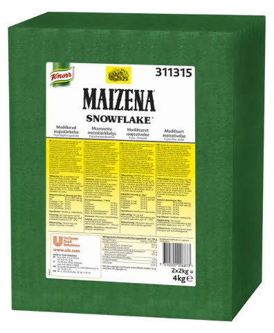 MAIZENA Snowflake, modifierad stärkelse 2 x 2 kg - MAIZENA Snowflake, modifierad stärkelse 2 x 2 kg -