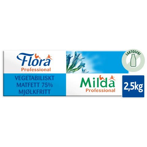 Milda Professional Matfett, Mjölkfritt 4 x 2,5 kg - Milda Professional Matfett, Mjölkfritt 4 x 2,5 kg -