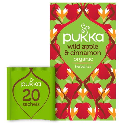 Pukka Fruktte Wild Apple & Cinnamon EKO 4 x 20 p -
