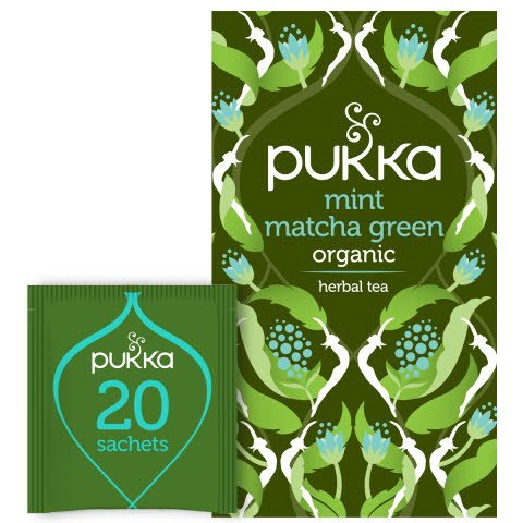 Pukka Grönt Te Mint Matcha Green EKO 4 x 20 p -