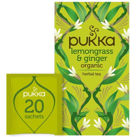Pukka Örtte Lemongrass & Ginger EKO 4 x 20 p -