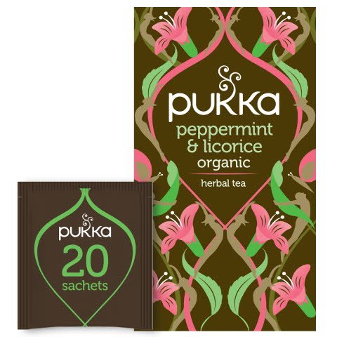 Pukka Örtte Peppermint & Licorice EKO EKO 4 x 20 p -
