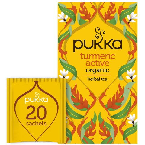 Pukka Örtte Turmeric Active EKO 4 x 20 p -