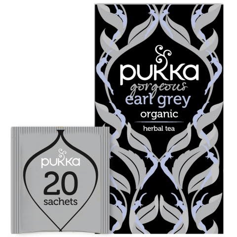 Pukka Svart Te Gorgeous Earl Grey EKO 4 x 20 p -