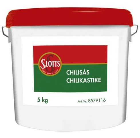 SLOTTS Chilisås Hink 1 x 5 kg - SLOTTS Chilisås Hink 1 x 5 kg -