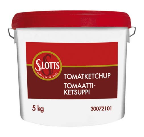 SLOTTS Ketchup Hink 1 x 5 kg - SLOTTS Ketchup Hink 1 x 5 kg -