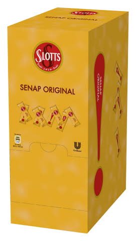 SLOTTS Senap Original Portion 240 x 11 g - SLOTTS Senap Original Portion 240 x 11 g -