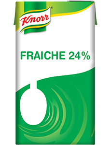Knorr Fraiche 24 % 8 x 1 L - Kalla såser och dressingar samt varma applikationer. Knorr Fraiche 24 % 8 x 1 L - Kalla såser och dressingar samt varma applikationer.