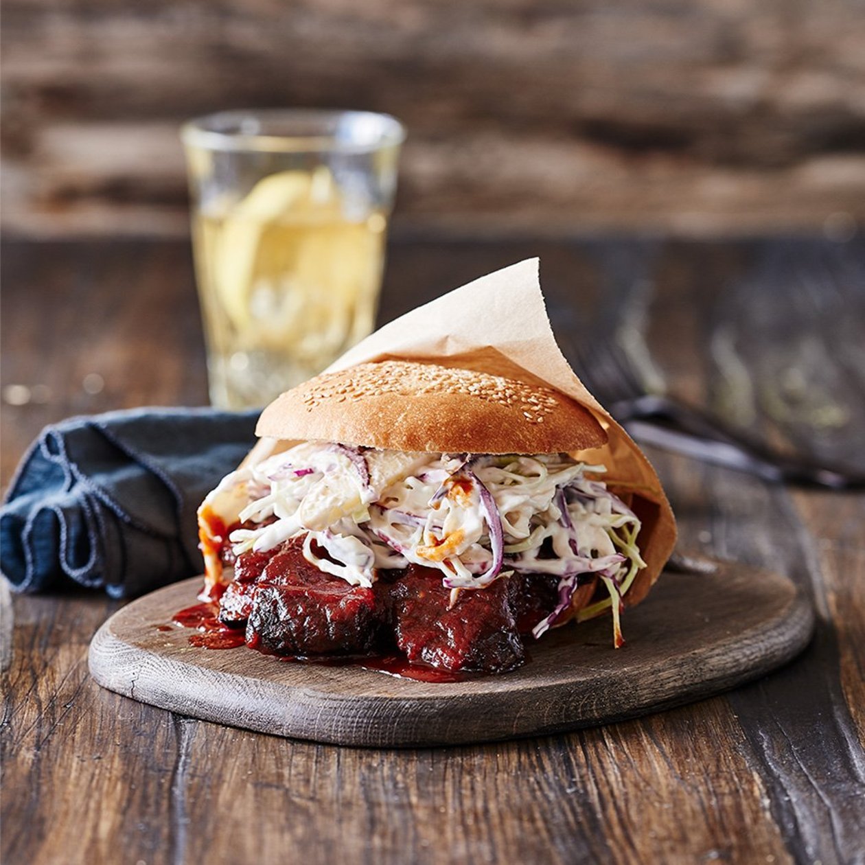 Beef Brisket Sandwich med bourbonchipotle Beef Brisket Sandwich med bourbonchipotle