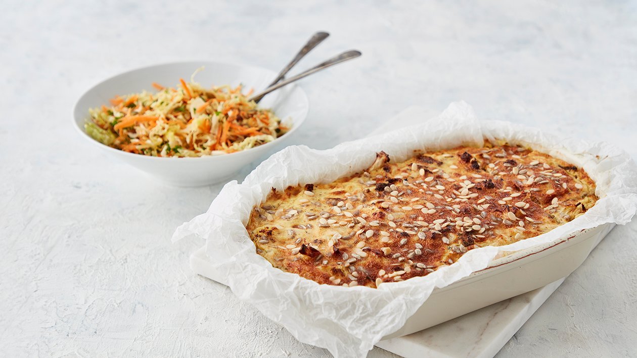 Blomkålspudding Blomkålspudding
