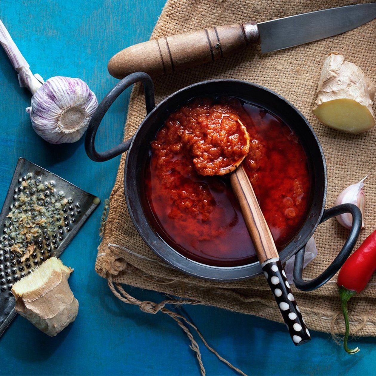 Chili- och ingefärasås Chili- och ingefärasås