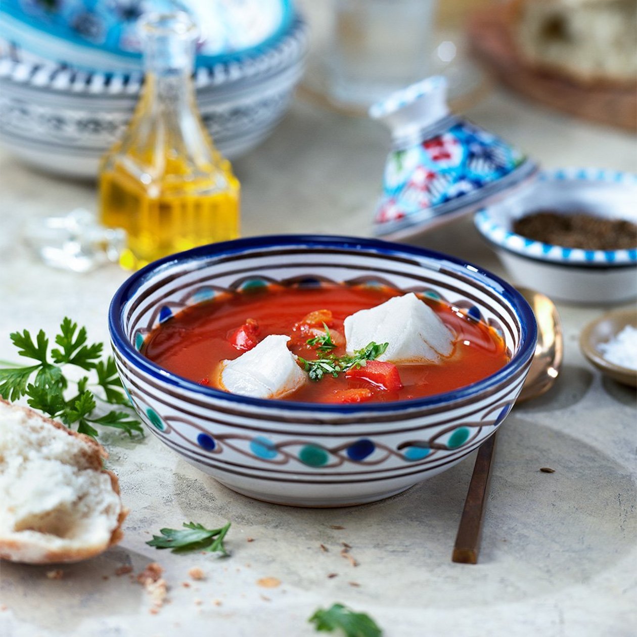 Chorba bel hout – Fisksoppa Chorba bel hout – Fisksoppa