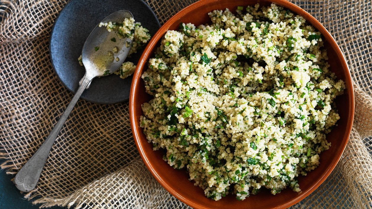 Couscous med örter Couscous med örter