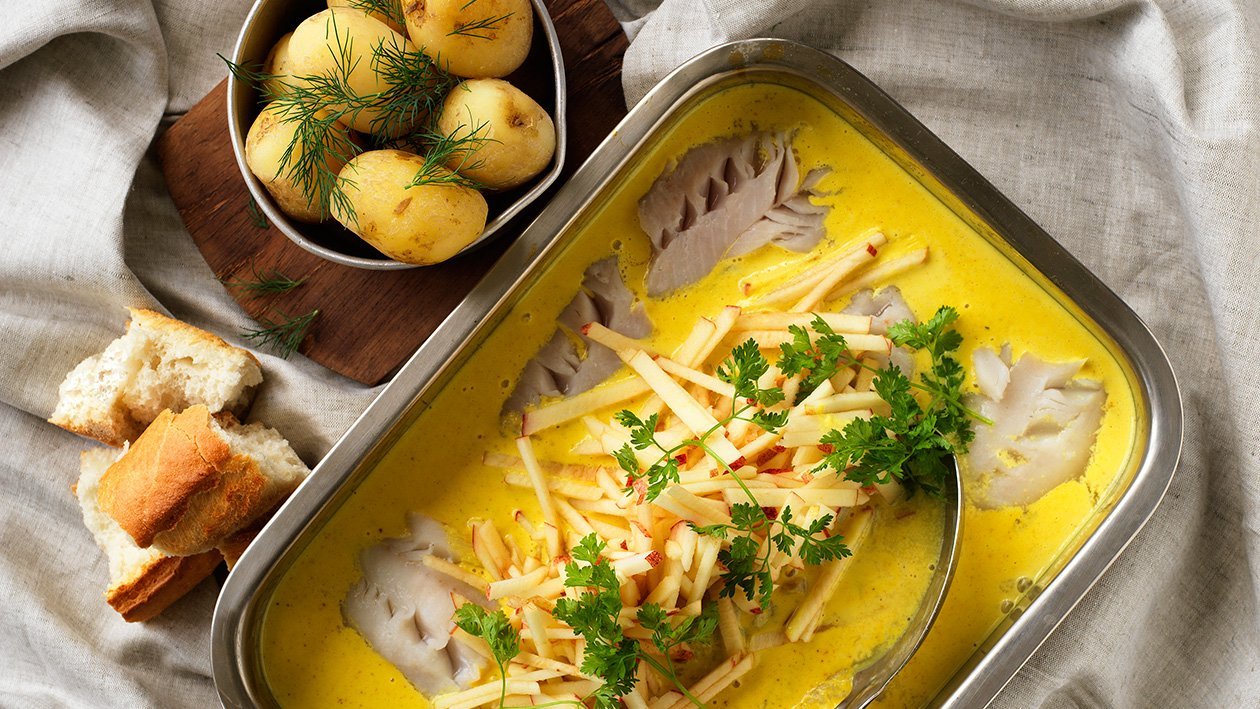 Curryfisk med äpple - klimatsmart mat Curryfisk med äpple - klimatsmart mat