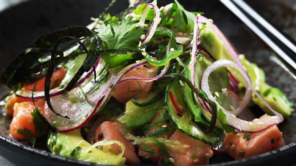 Japan inspirerad ceviche från Peru Japan inspirerad ceviche från Peru