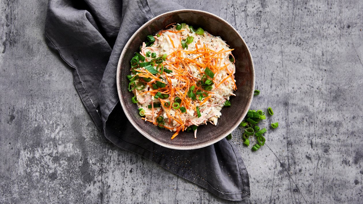 Krämig miso slaw Krämig miso slaw