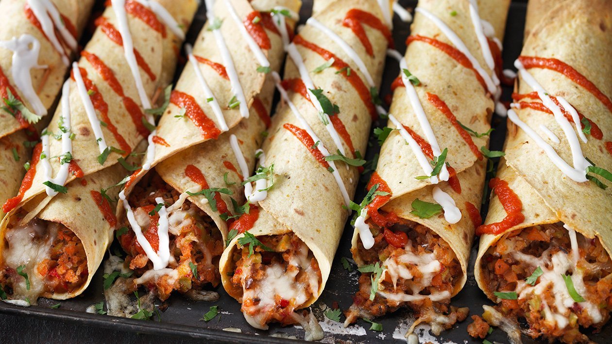 Kyckling Picadillo i majstortillas Kyckling Picadillo i majstortillas