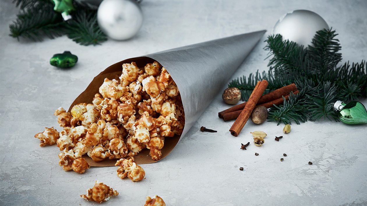 Pepparkakspopcorn Pepparkakspopcorn