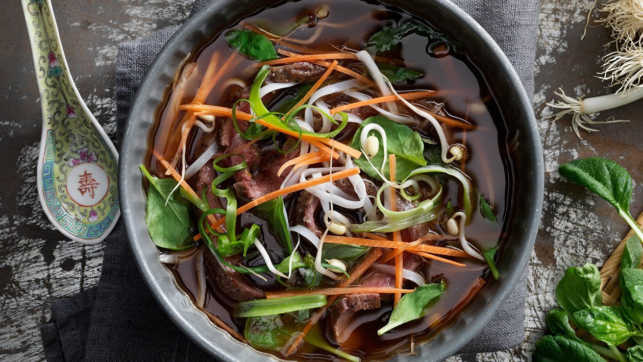 Pho med nötkött Pho med nötkött
