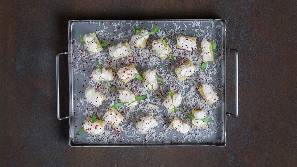 Tryffelmajonnäs med minimajs Tryffelmajonnäs med minimajs