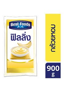 ฟิลลิ่ง กลิ่นกล้วยหอม ตราเบสท์ฟู้ดส์ 900 ก - ฟิลลิ่ง กลิ่นกล้วยหอม ตราเบสท์ฟู้ดส์ 900 ก -