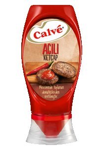 Calve FS Acılı Ketçap 8 x 750 g -