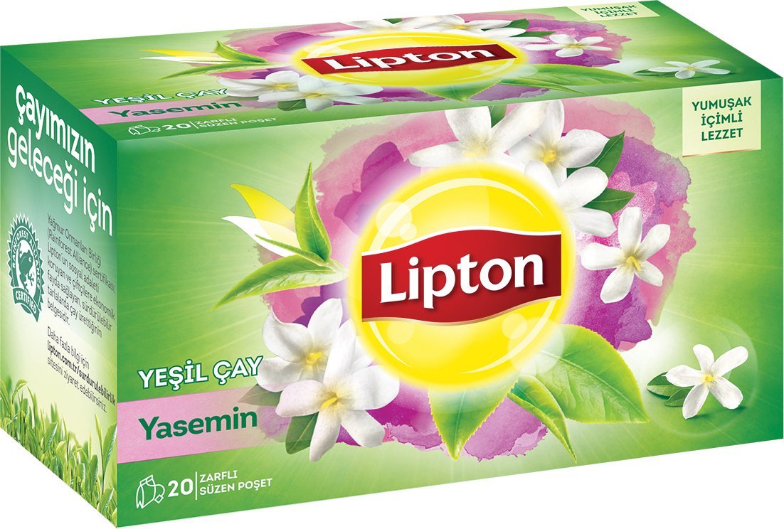 Lipton Berrak Yeşil Çay Yaseminli 20'li -