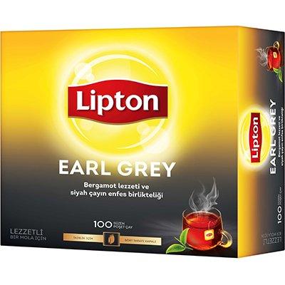 Lipton Earl Grey 100'lü Bardak Poşet Çay -