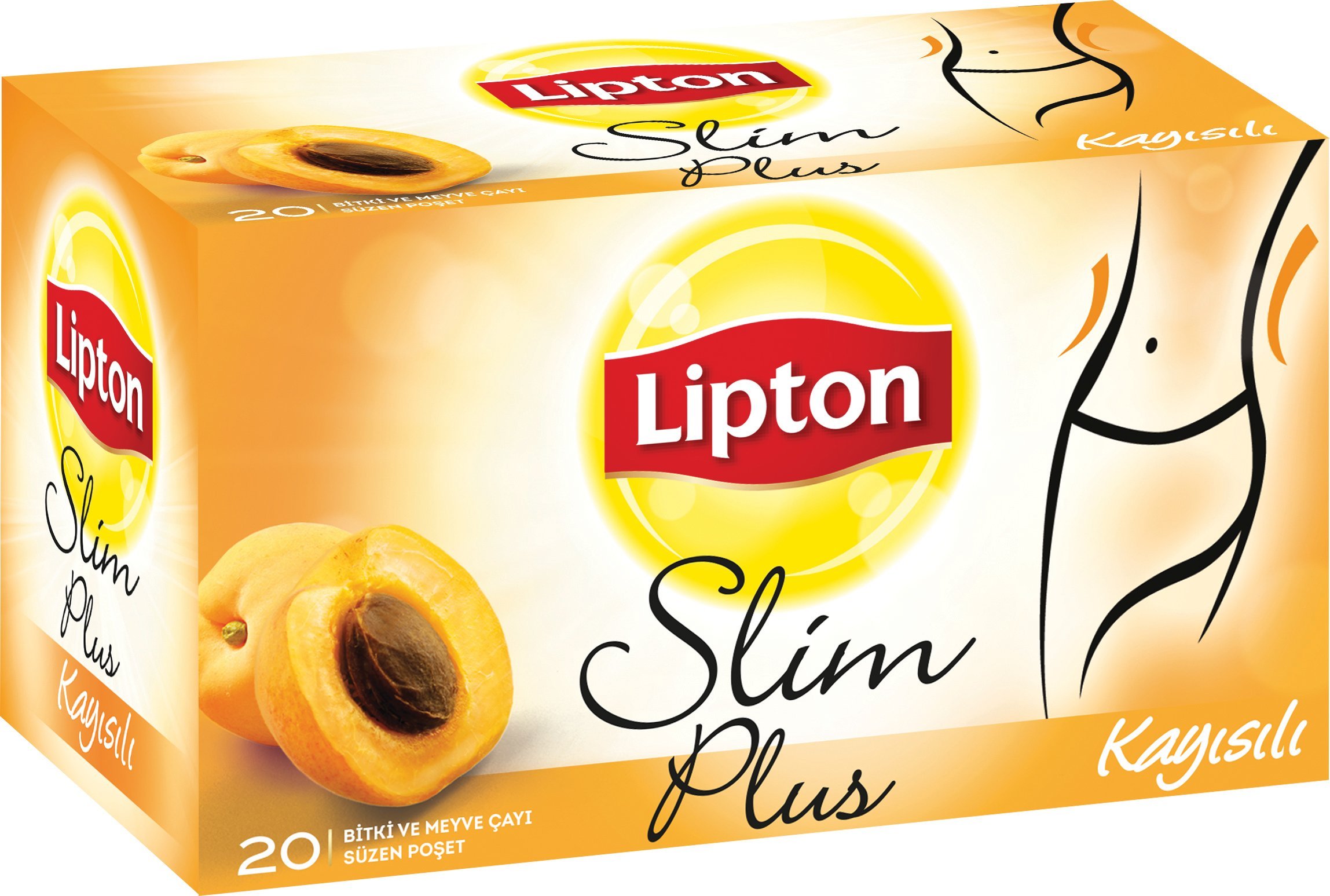 Lipton Form Plus Kayısılı 20'li -
